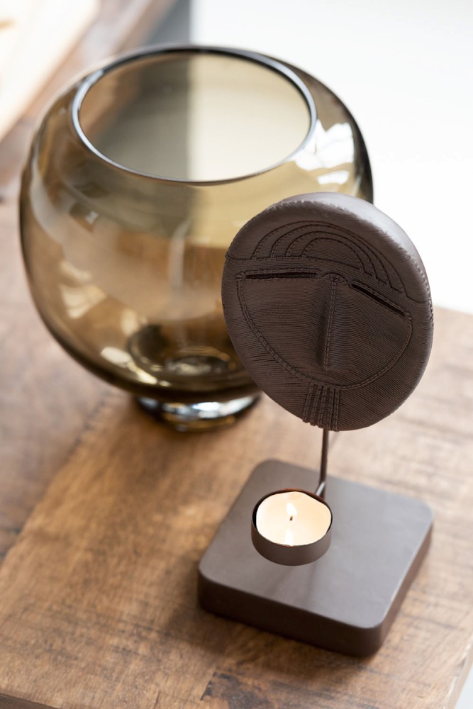 J-Line Vaas op voet rond